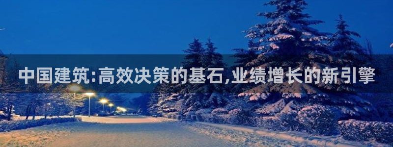 乐发平台总部：中国建筑:高效决策的基石,业绩增长的新引擎