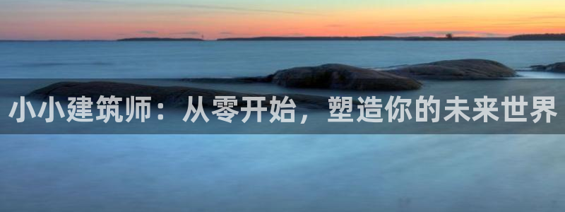 乐发平台怎么样可靠吗：小小建筑师：从零开始，塑造你的未来世界