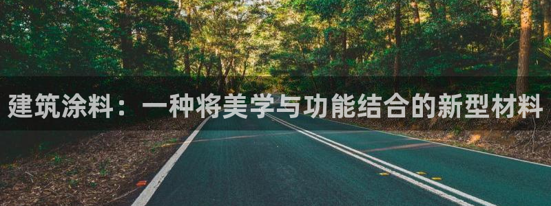 乐豪发真人平台：建筑涂料：一种将美学与功能结合的新型材料